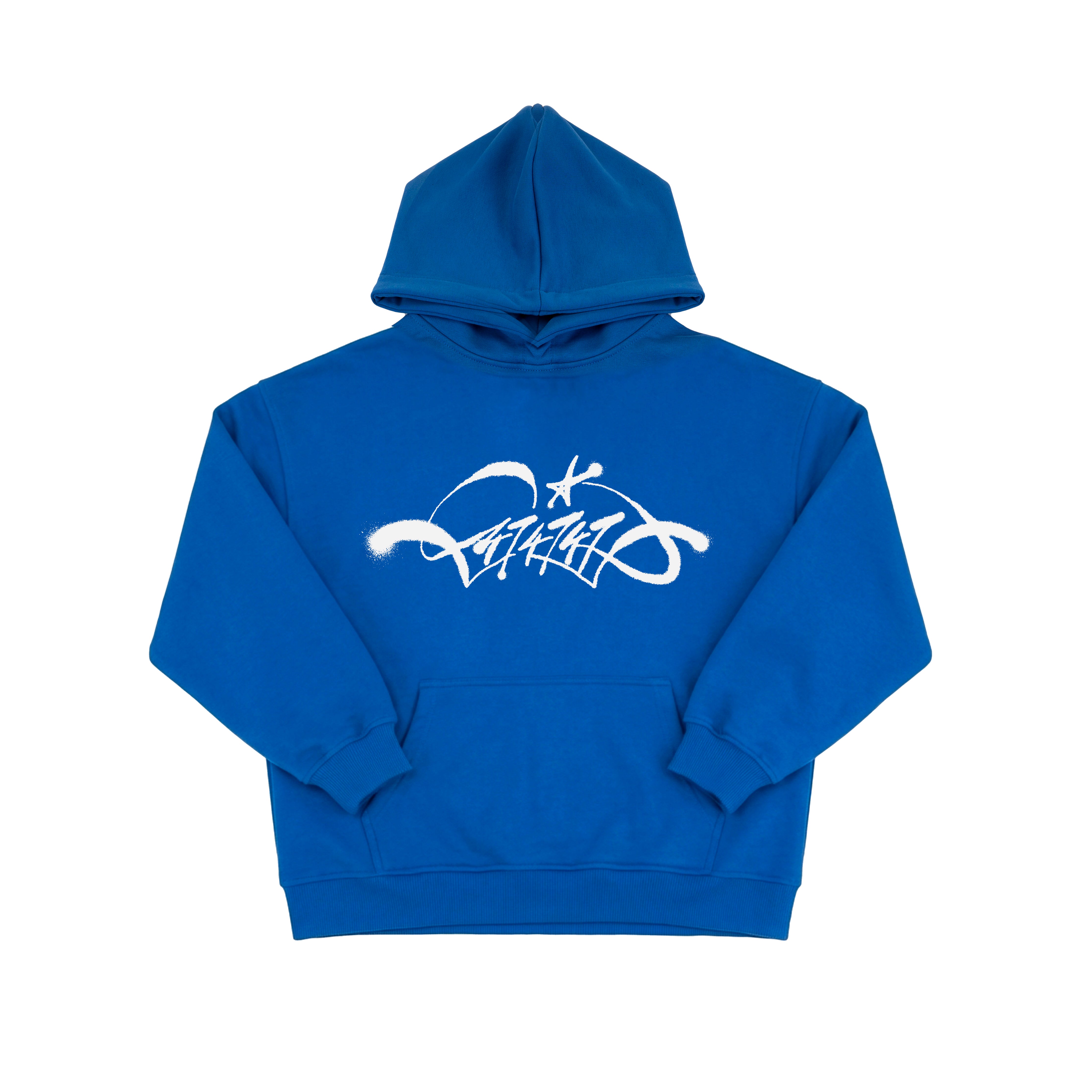 474747 HOODIE (BLUE)